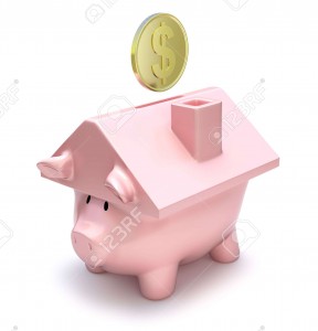 7119942-Savings-for-a-house-Stock-Photo-bank-house-piggy