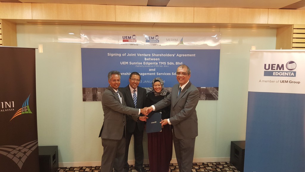 MOU with UEM Edgenta