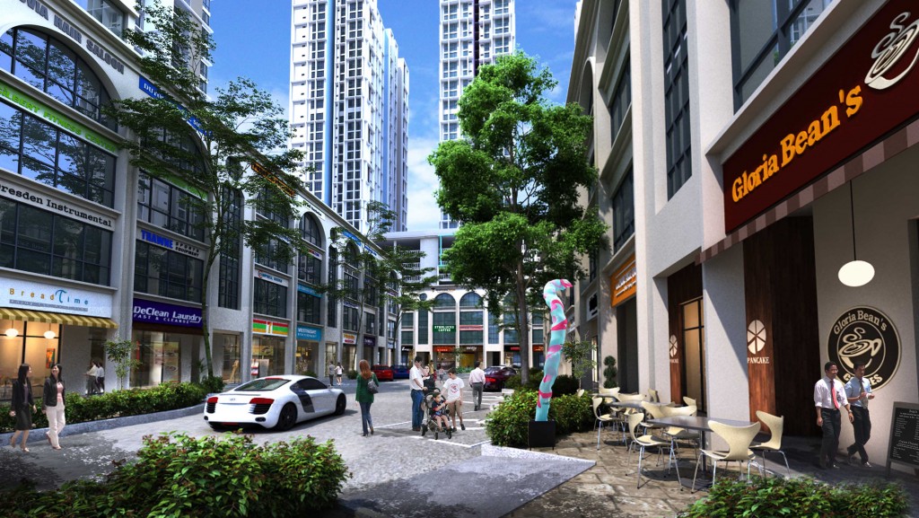 Artist Impression of V Sentral Hub, Commercial component of H Educity @ ...