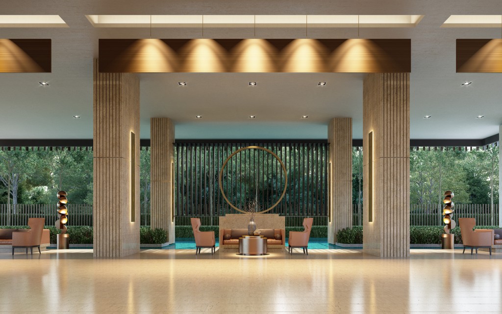 Stonor 3's Grand Lobby (Artists Impression)