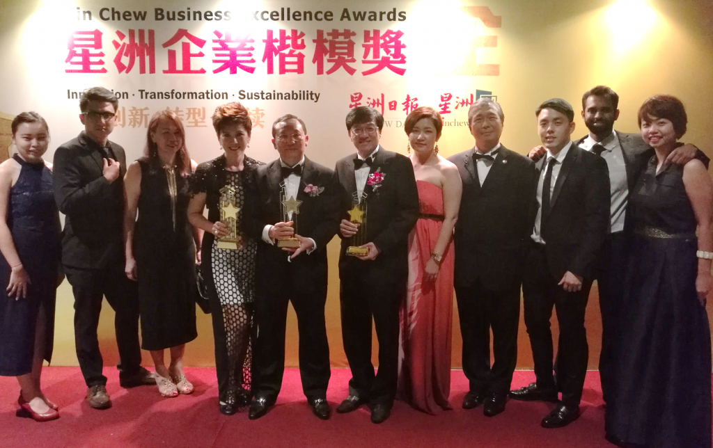 Team Mah Sing celebrating the win of Tan Sri Dato’ Sri Leong Hoy Kum and the Group.