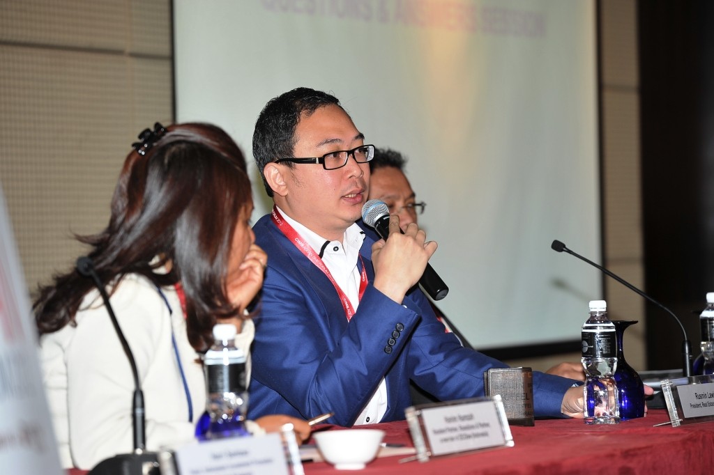 CIMB ASEAN SME FORUM 2012 - during a press conference session