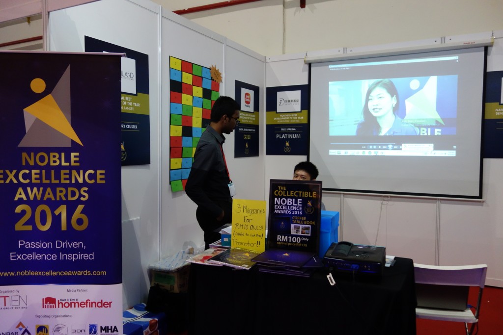 TTien Media Group (the publisher of Homefinder) with their dedicated booth at MAPEX 2017.