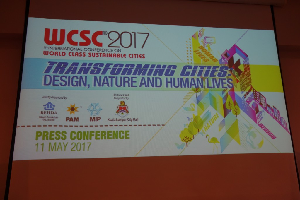 #WCSC 2017 – World Class Sustainable Cities ~ “Transforming Cities: Design, Nature and Human Lives”