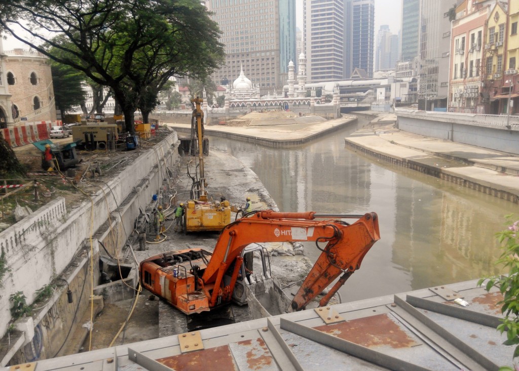KL city’s iconic ‘River of Life’ project at the crossroad of Sg. Gombak and Sg. Kelang / Pix: Business Circle